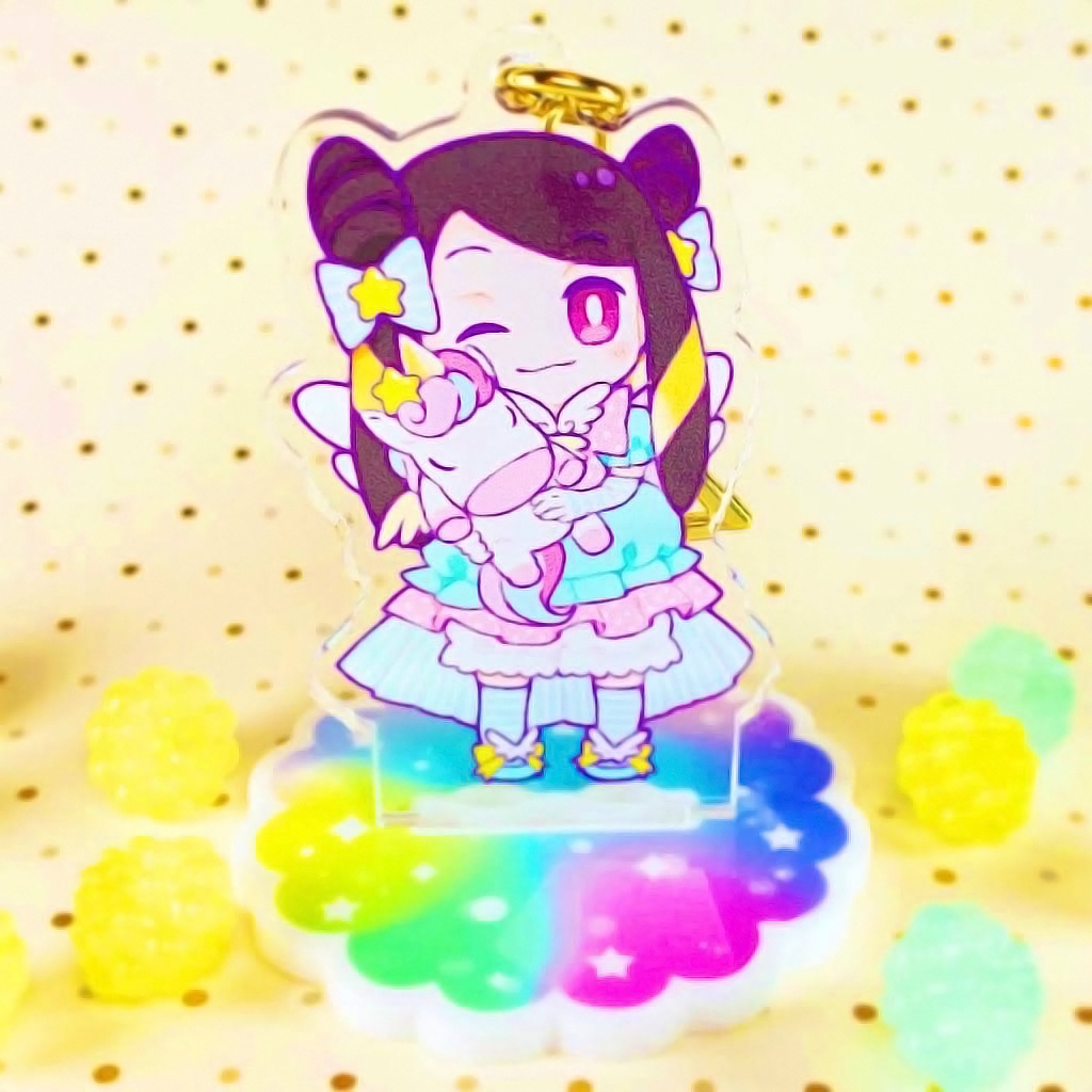 【サモンナイト】ゆめかわアクスタ・キーホルダー