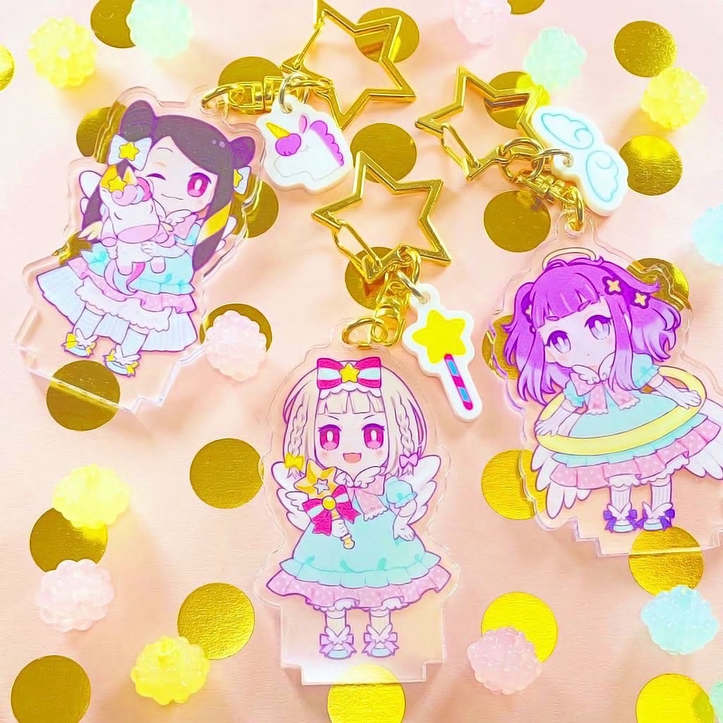 【サモンナイト】ゆめかわアクスタ・キーホルダー