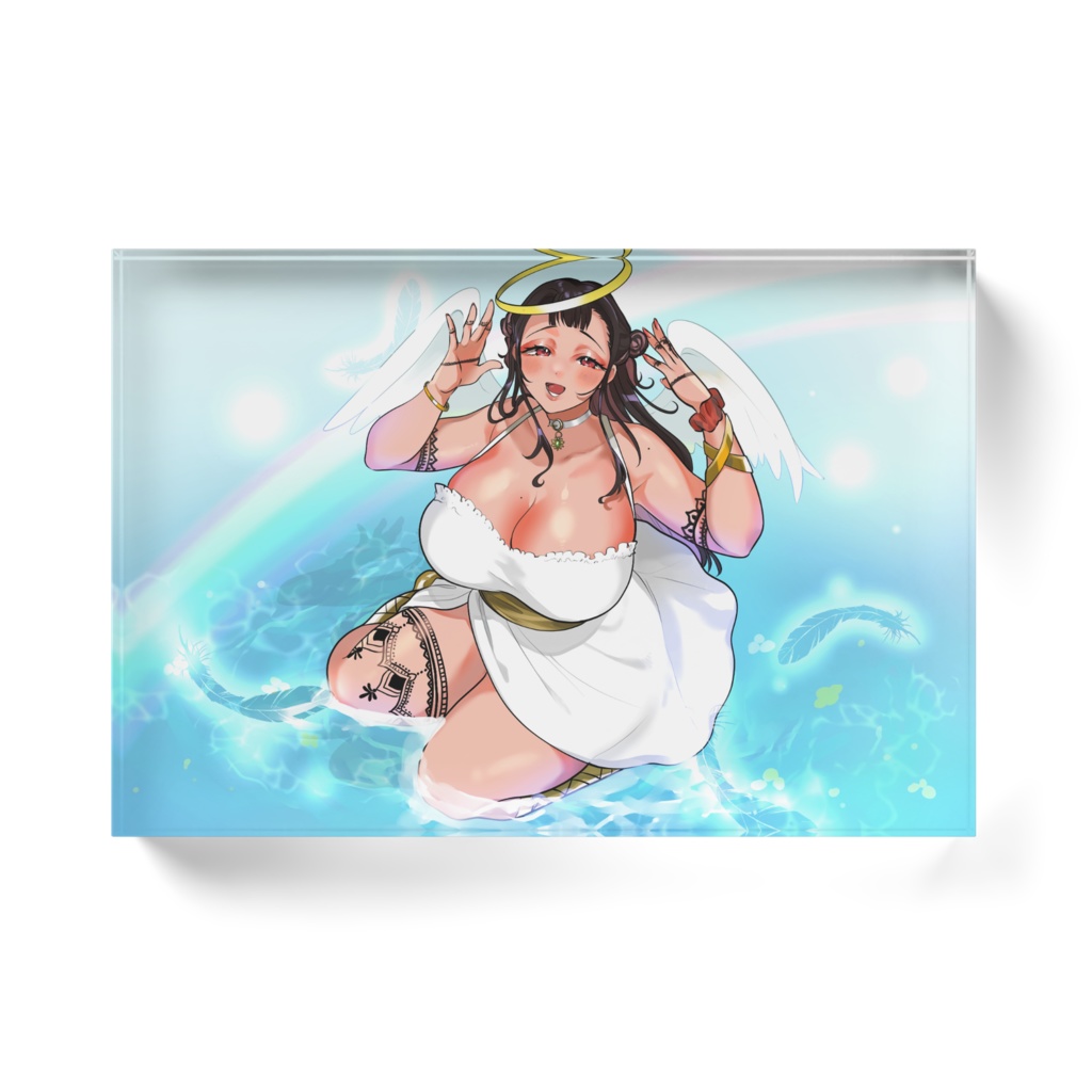 【FA】天使雲母カルビアクリルブロック