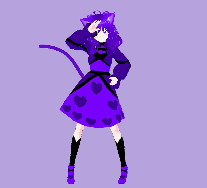 Cathy the cat girl VRM