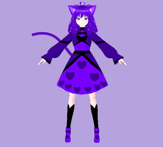 Cathy the cat girl VRM