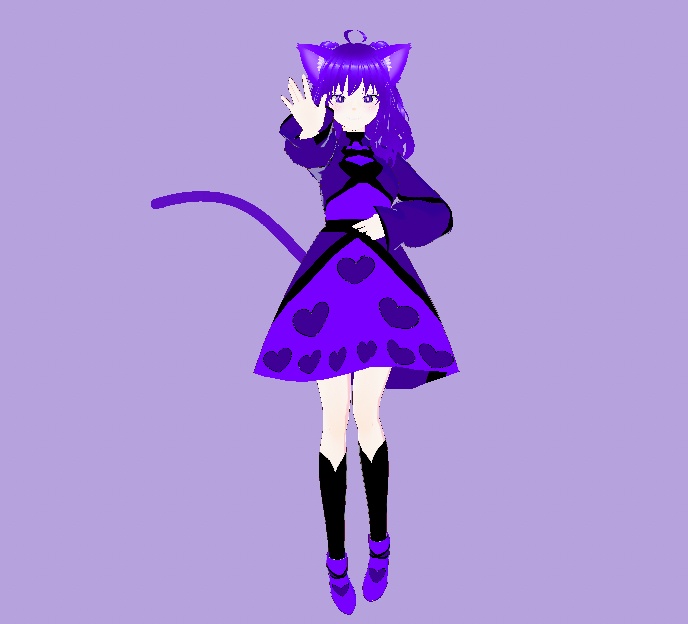Cathy the cat girl VRM