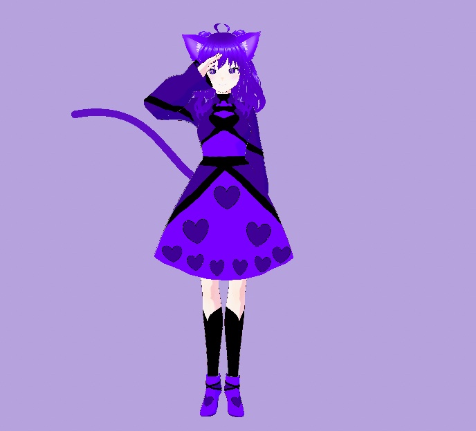 Cathy the cat girl VRM