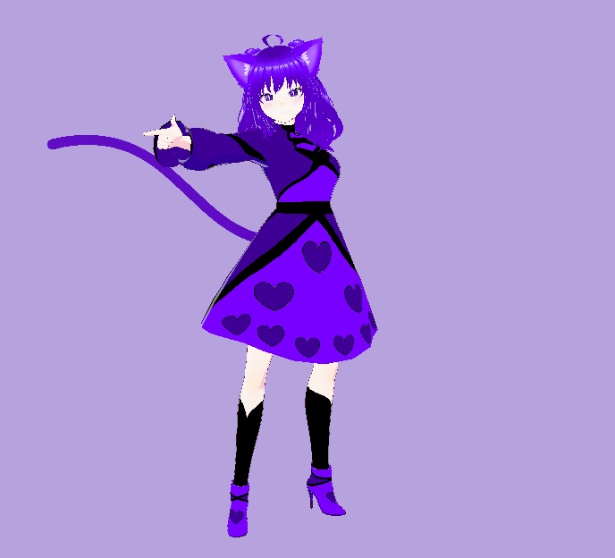 Cathy the cat girl VRM