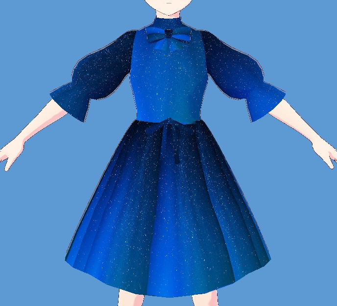 NIGHT BLUE DRESS