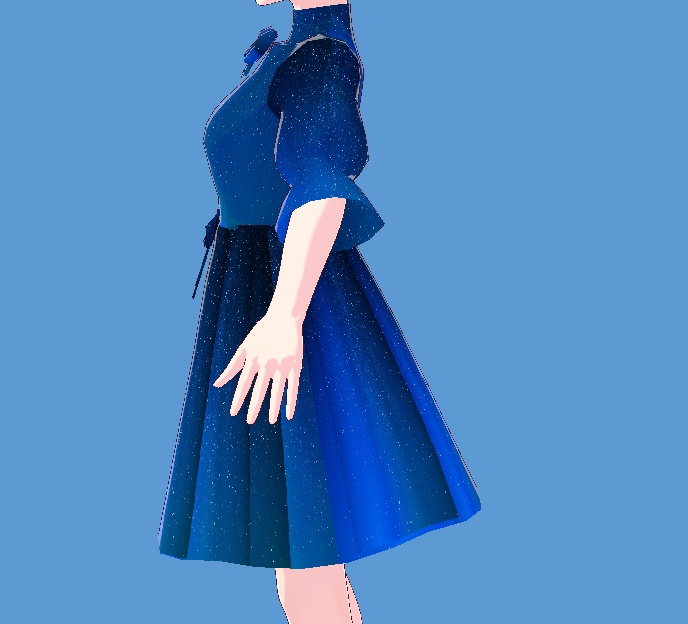 NIGHT BLUE DRESS