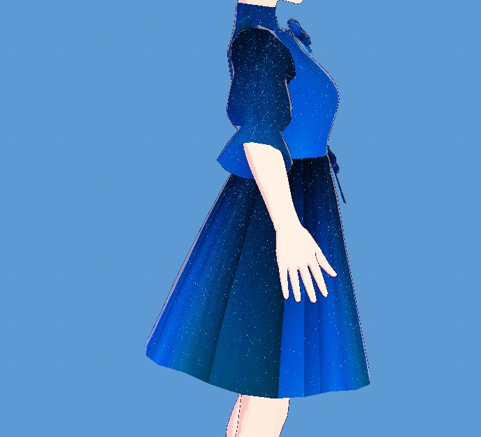 NIGHT BLUE DRESS