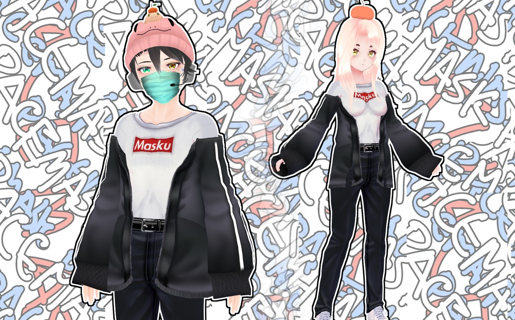 Box Logo Shirt w/ Hanging Jacket