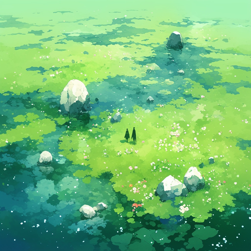 幻想的イラスト