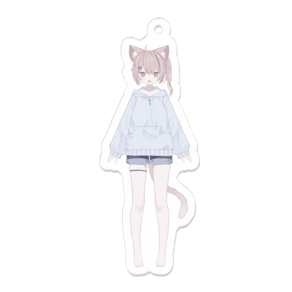 此花秋 アクキー(猫バージョン)