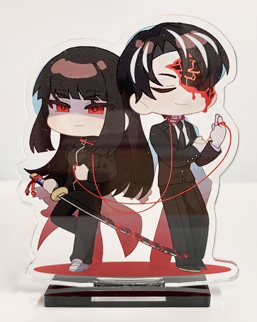 蜘蛛の巣＆図書館両面アクスタ