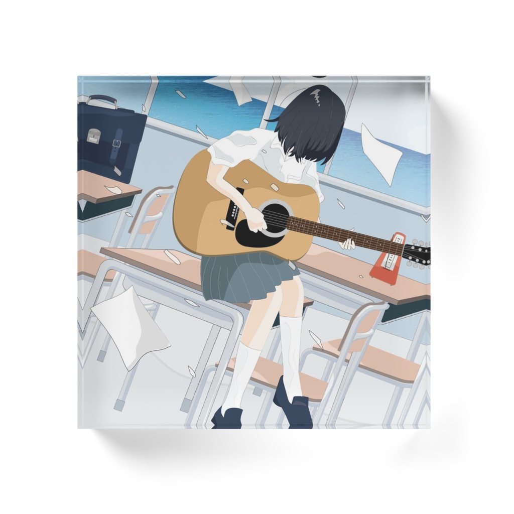 「戻れない夏」アクリルブロック