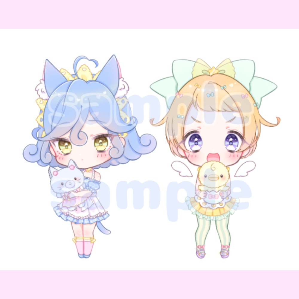 【SALE】めいどふぁんし～ちゃんステッカー