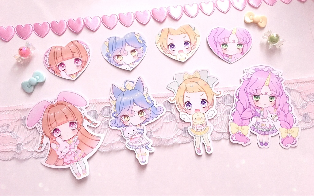 【SALE】めいどふぁんし~ちゃんステッカー