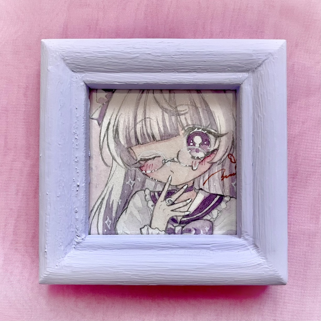 ミニ原画(紫)