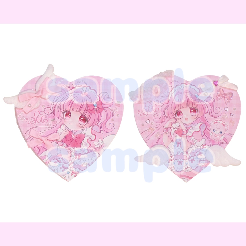 すももちゃんデコキャンバス