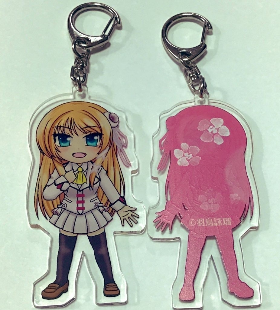 渡来愛花アクリルキーホルダー  (普通郵便対応)