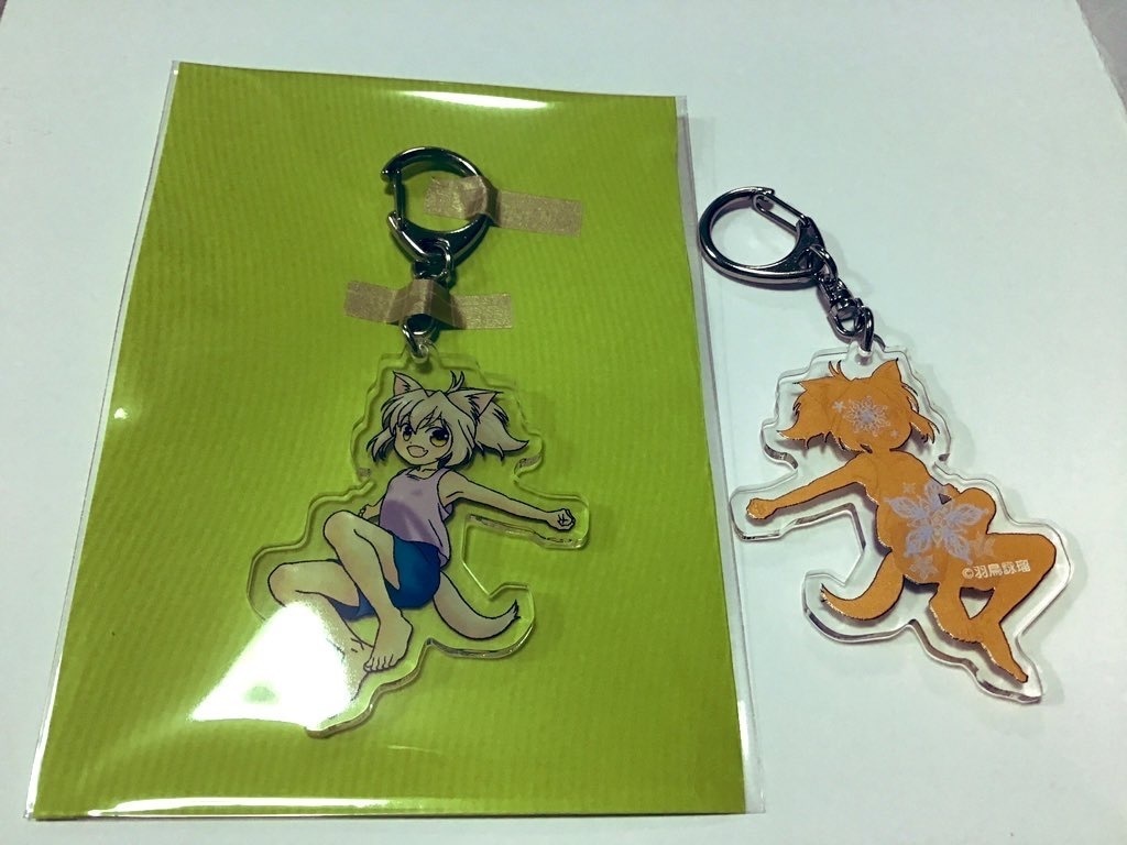 フェンリルアクリルキーホルダー (あんしんBOOTHパック対応)
