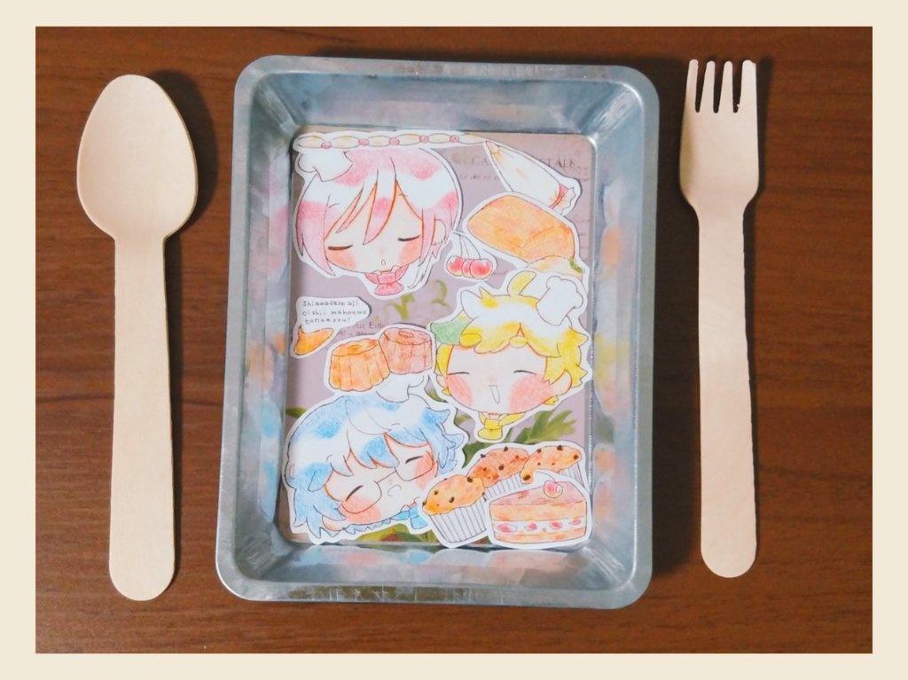 switchクッキングフレークシール