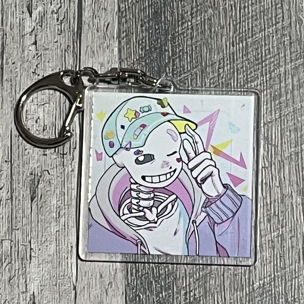 サンズアクリルキーホルダー