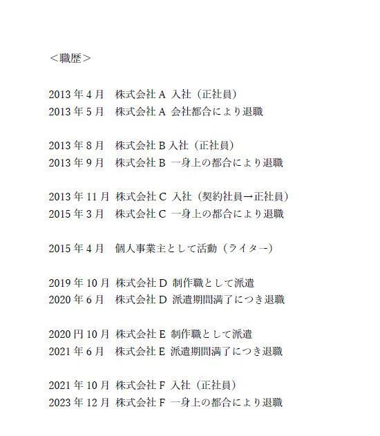 ※在庫無※ あなたのキャリアはどこから? わたしはクビから