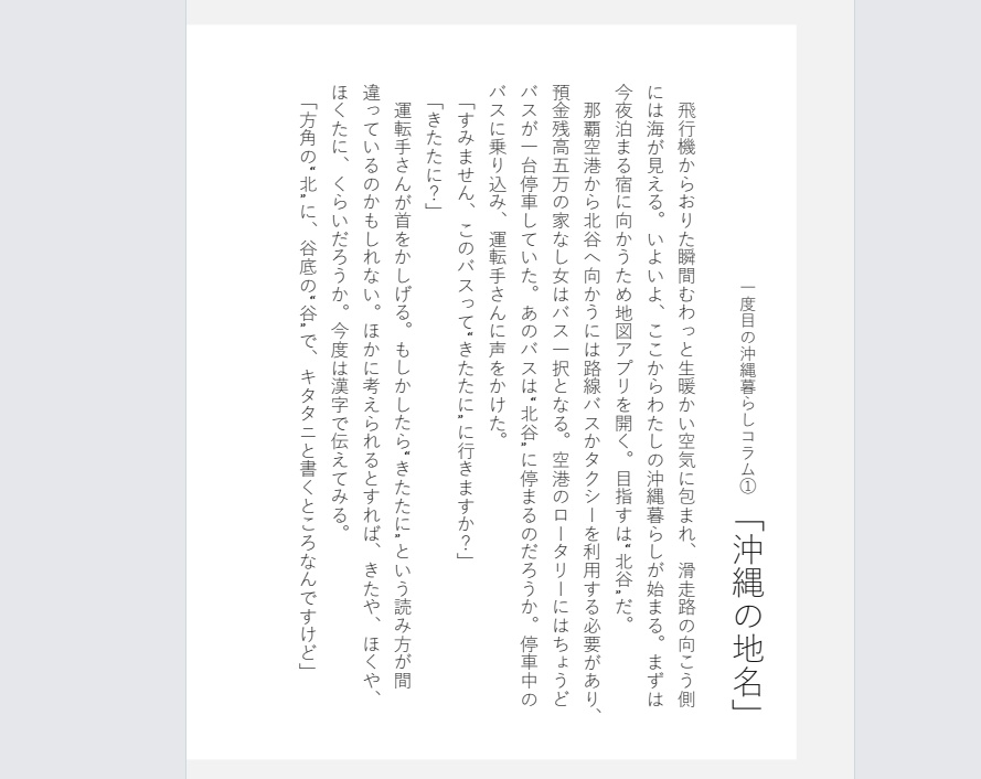 【3/5発送】ただいま沖縄! 2度目の沖縄移住ライフ