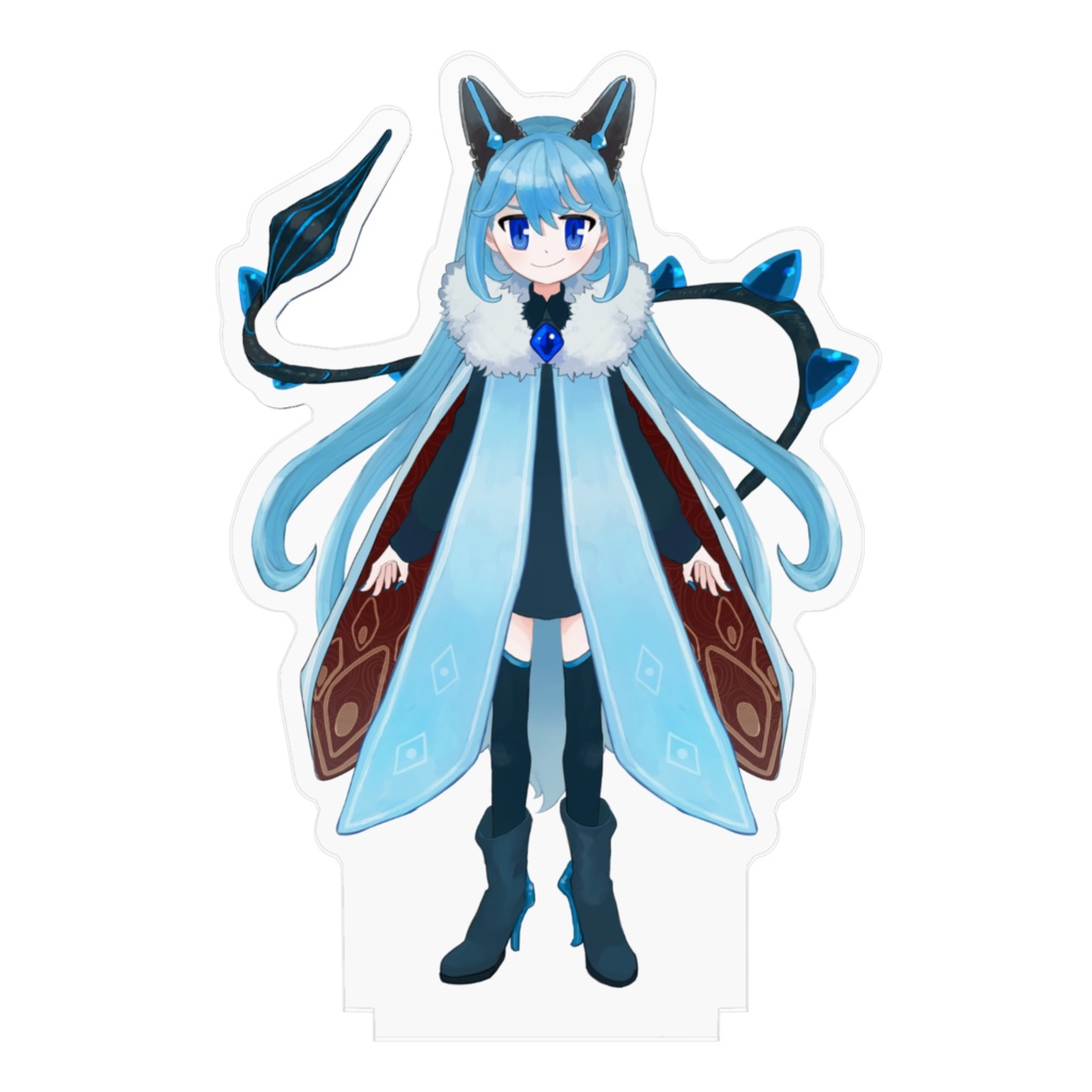 ミケリリのアクリルフィギュア