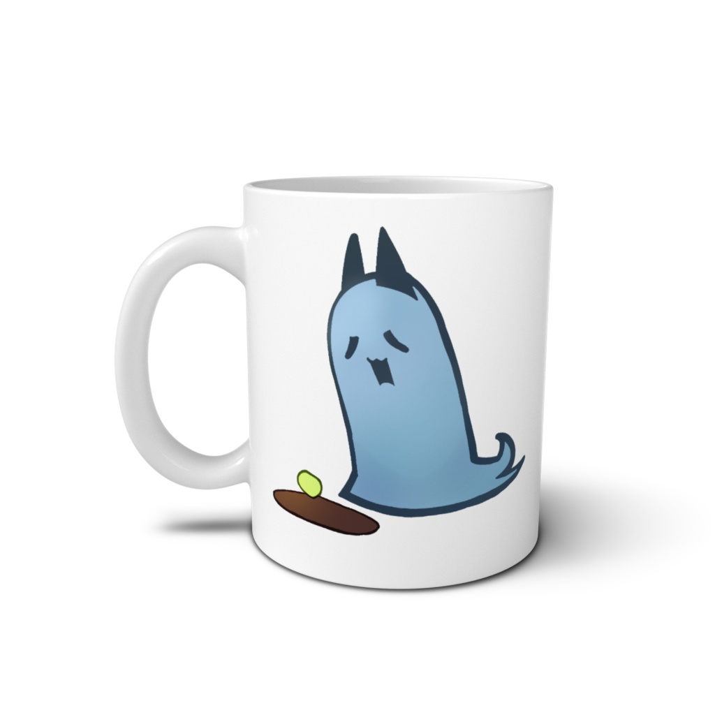 極限までデフォルメされたカフェオレこぼしちゃった…マグ