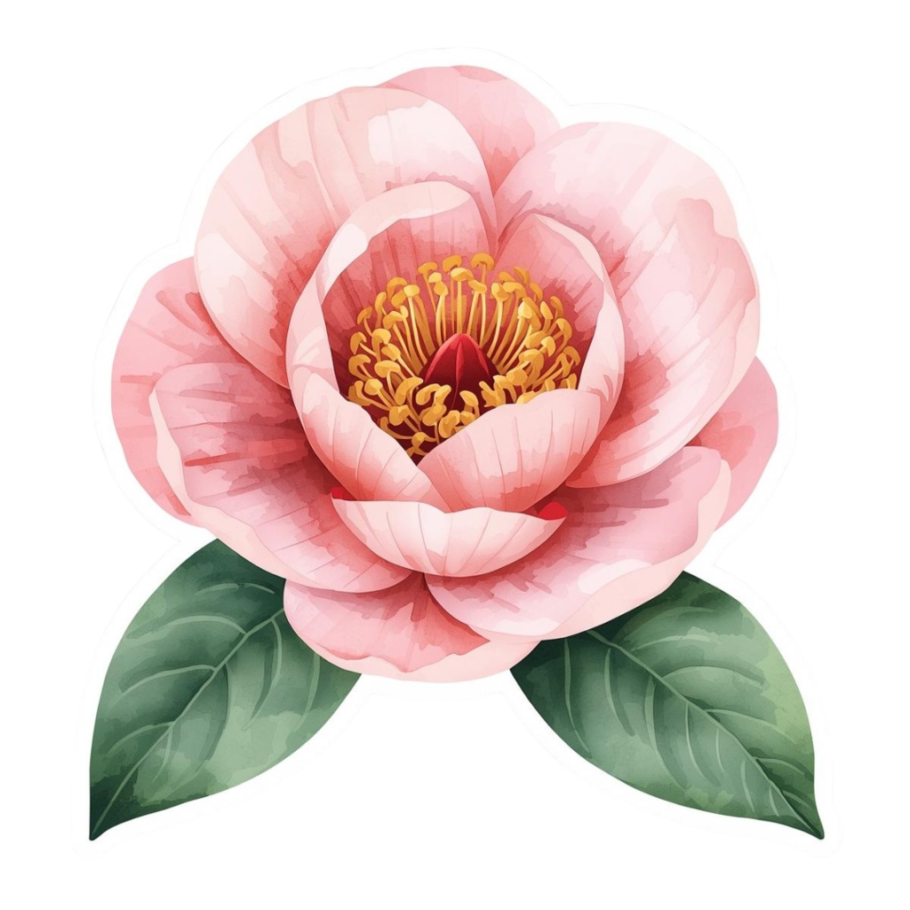 さしいパステル 花のかわいいクリップアート 20点セット【PNG・透過背景】