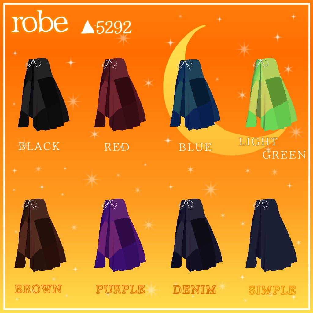 【MA対応】ムルルちゃん専用ハロウィンローブ