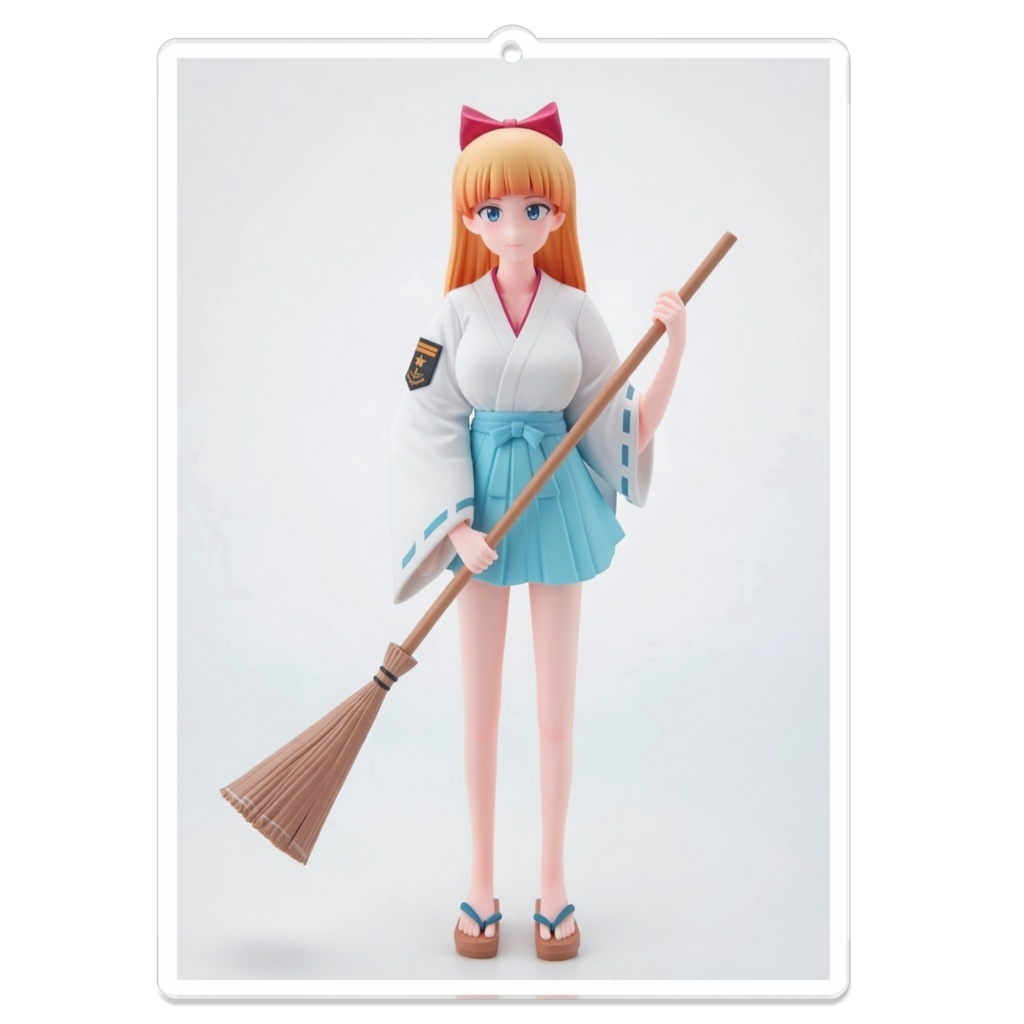 狐巫巫女(きつねみみこ)一飛曹キーホルダー