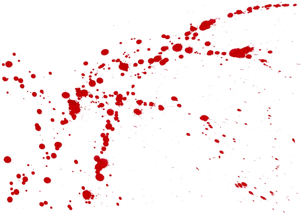 【血痕素材8枚】透過PNG・横幅1920px or 横幅3840px