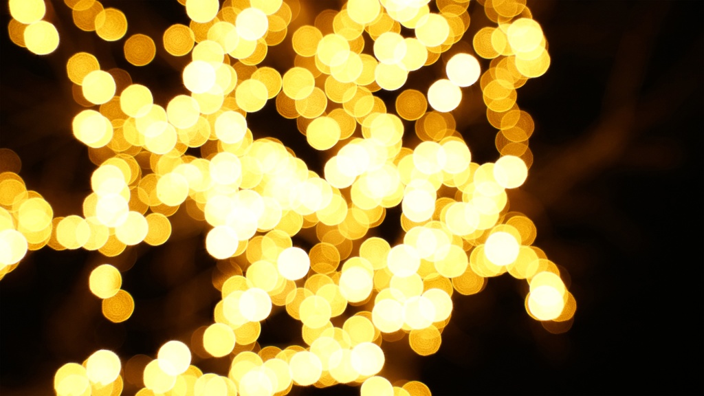 【写真素材集・イルミネーション(玉ボケ)】9枚セット・1920x1080px or 3840x2160px