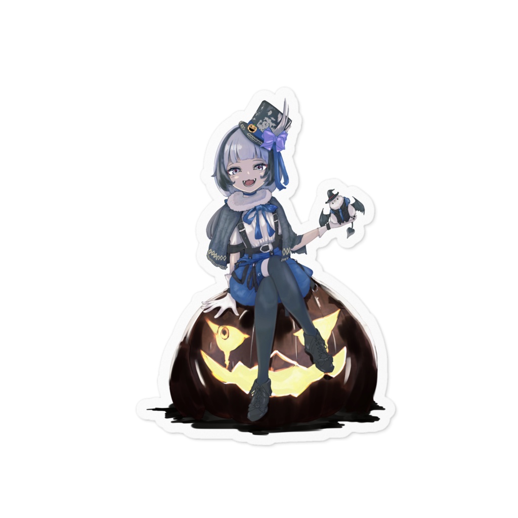 【白玉じゅり】いたずらするぞすてっかー【ハロウィン】