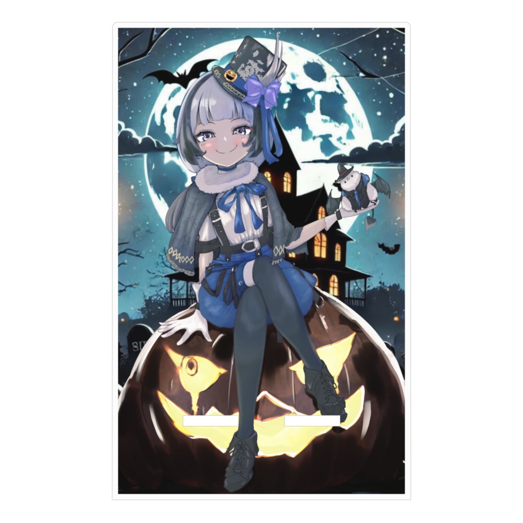 【白玉じゅり】まんぞくげなあくりるすまぽすたんど【ハロウィン】