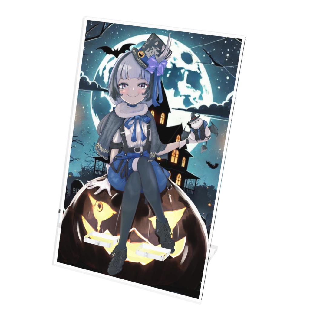 【白玉じゅり】まんぞくげなあくりるすまぽすたんど【ハロウィン】