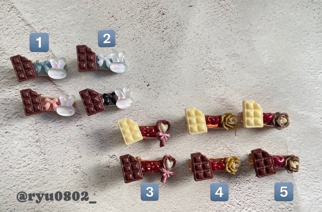ぬい用アクセサリー　②chocolat✖︎rabbit