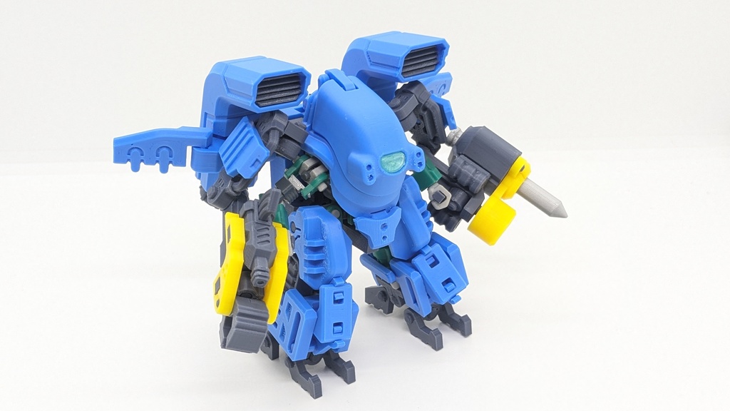 パワードスーツ ISANA & ワンプレートソルジャーType1【組立式ガレージキット】