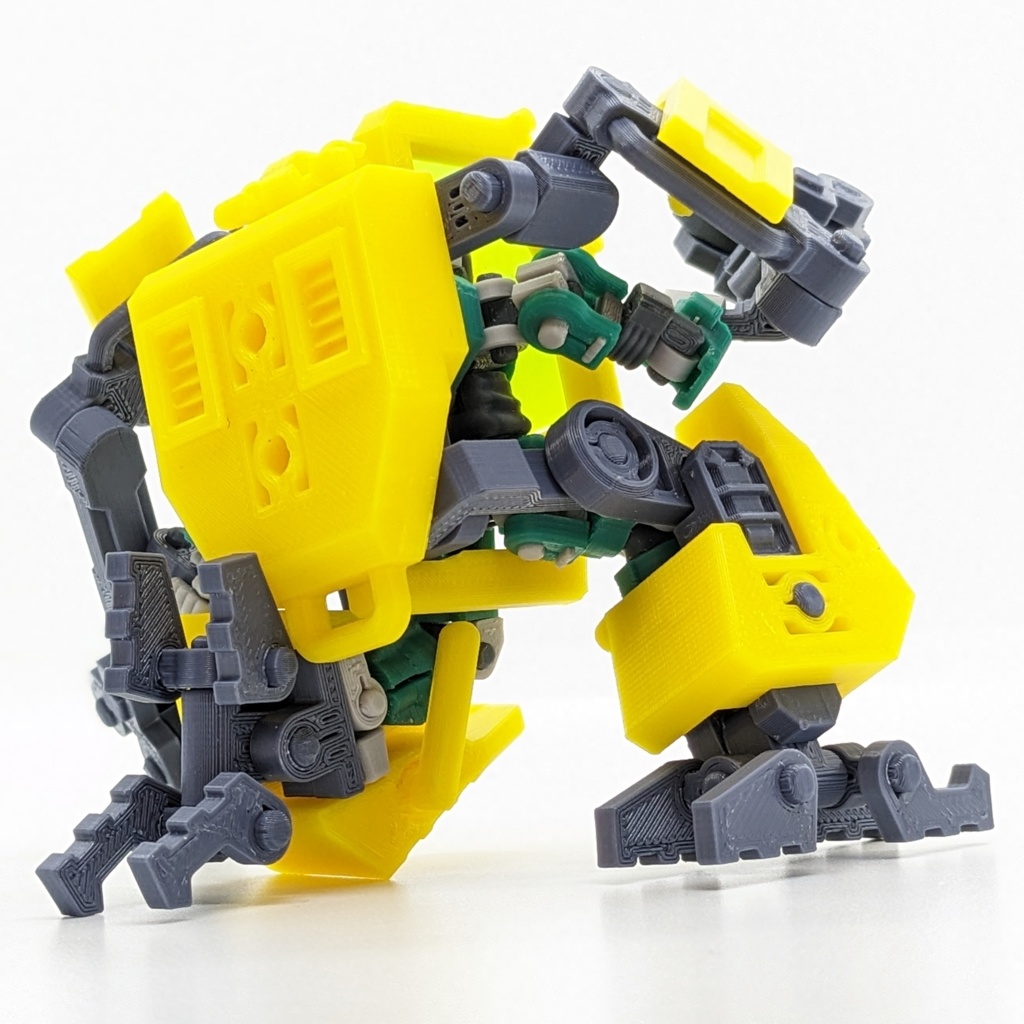 パワードスーツ パワーリフター & ワンプレートソルジャーType1【組立式ガレージキット】