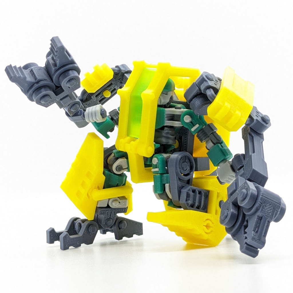 パワードスーツ パワーリフター & ワンプレートソルジャーType1【組立式ガレージキット】