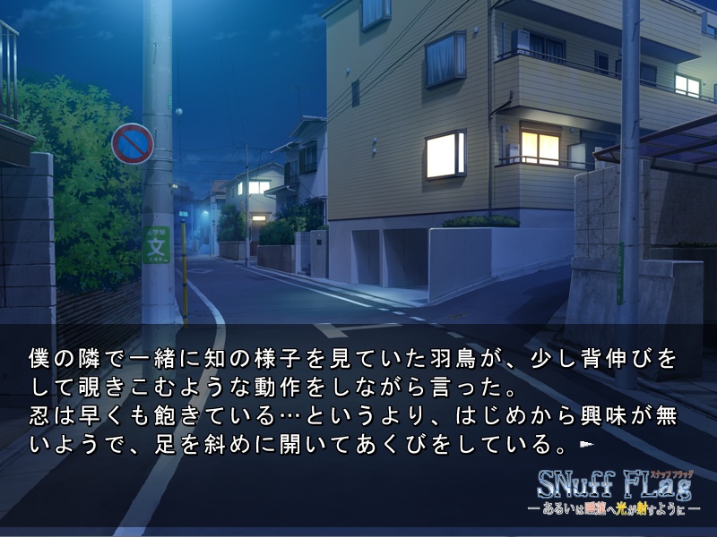 【番外編】SNuff FLag - あるいは睡蓮へ光が射すように - 動作確認版+本編序盤体験版 Ver.2.1