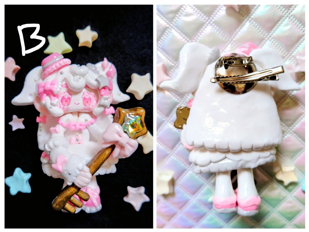 鍵の妖精ブローチ