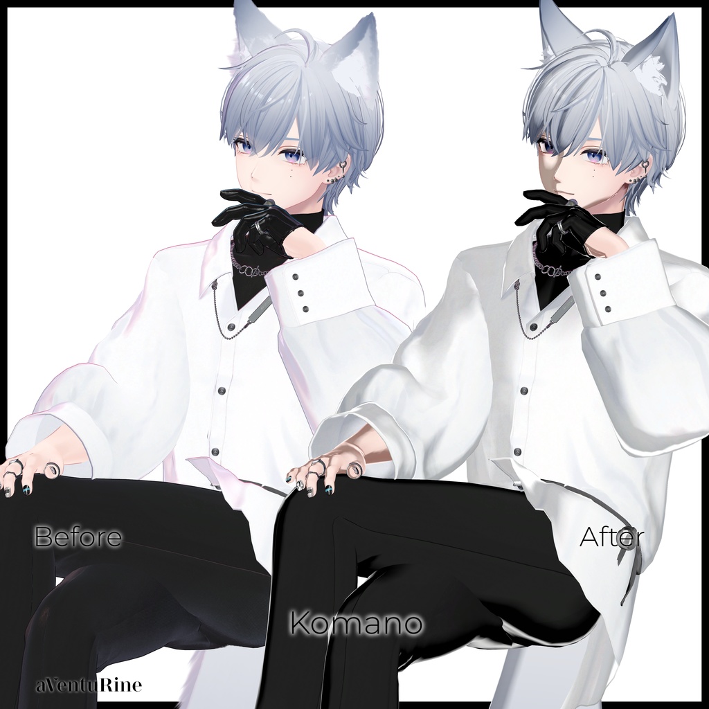 From the Dark Material Preset【Poiyomi Toon Shader】