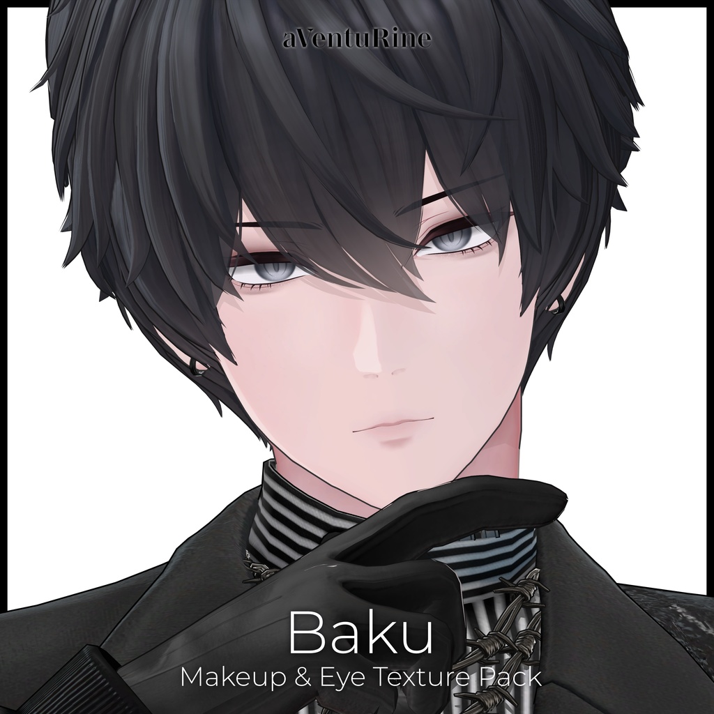 【獏/Baku専用】Makeup & Eye Texture Pack