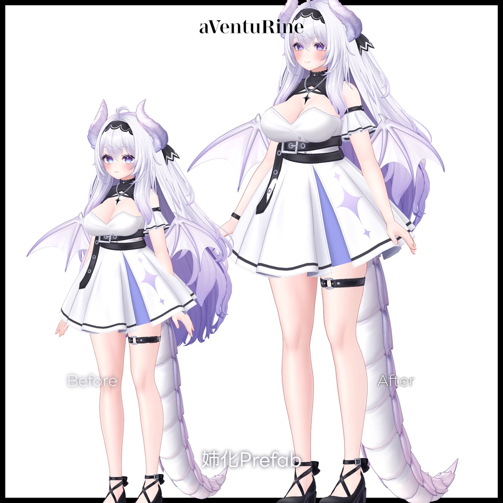 【愛莉/Airi専用】姉化 Prefab & Makeup / Eye Texture