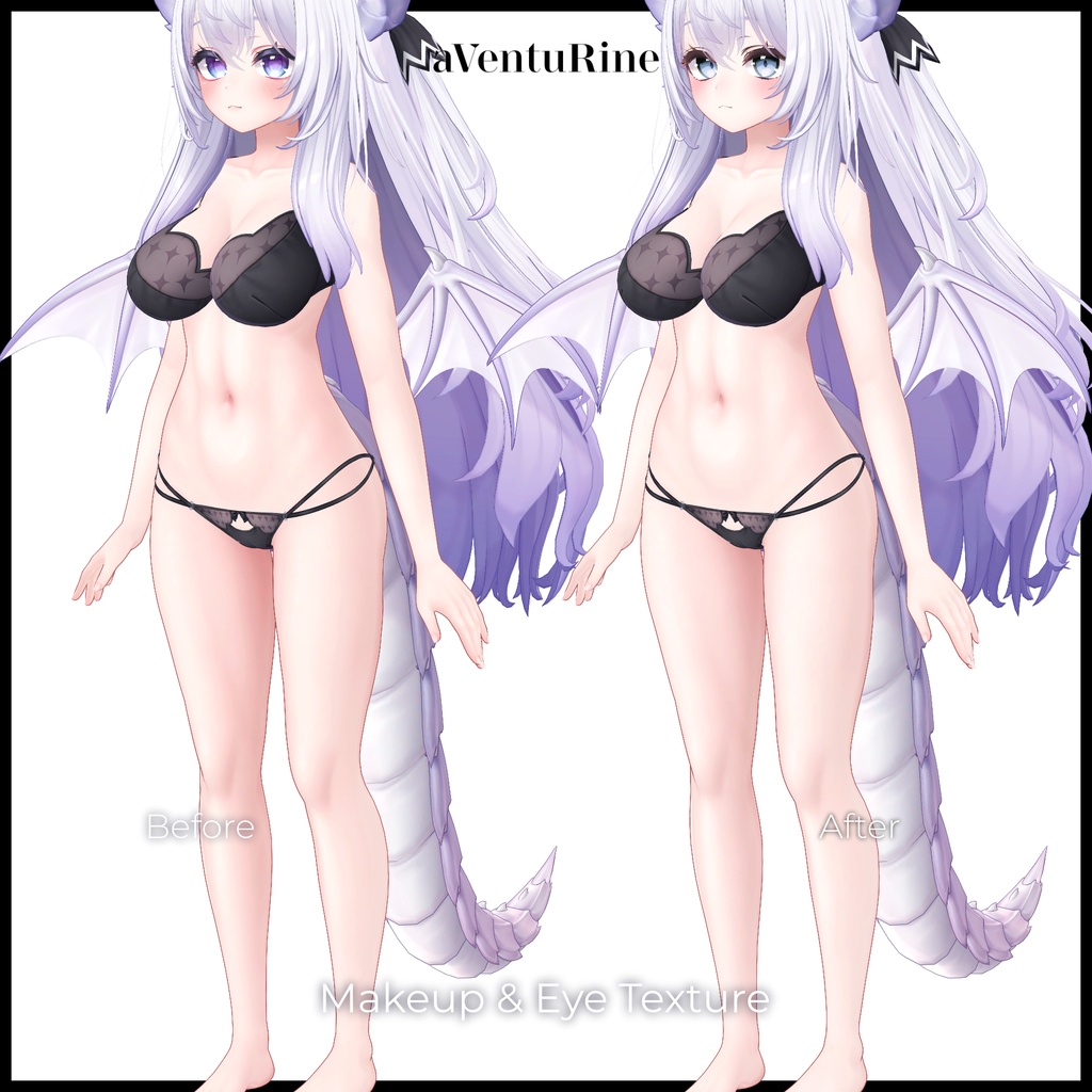 【愛莉/Airi専用】姉化 Prefab & Makeup / Eye Texture