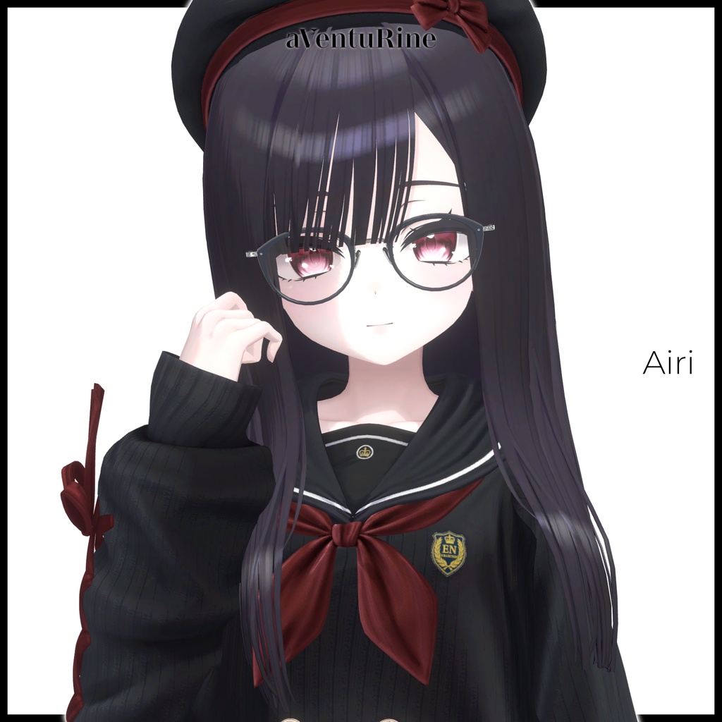 【SALE】Spinel Long Straight Hair【愛莉対応】