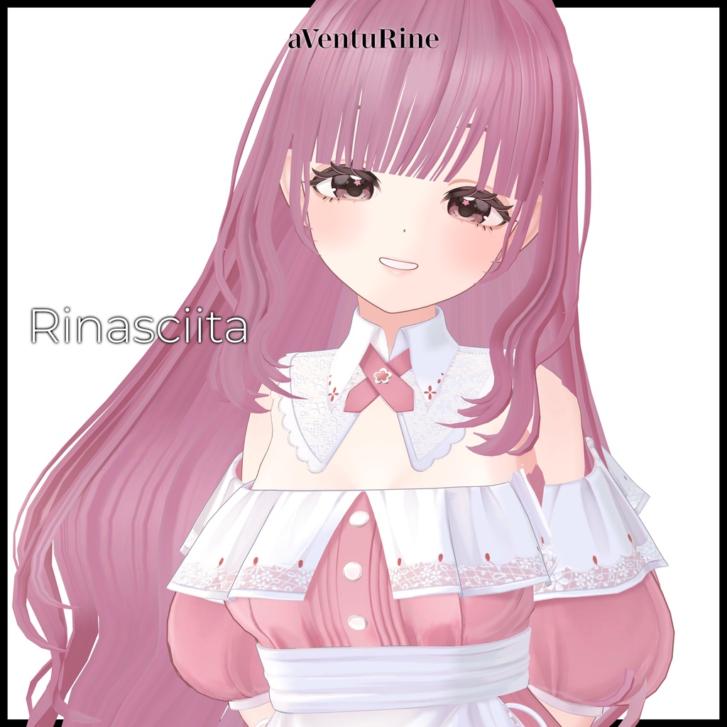 Milky Opal Hair【10アバター対応】