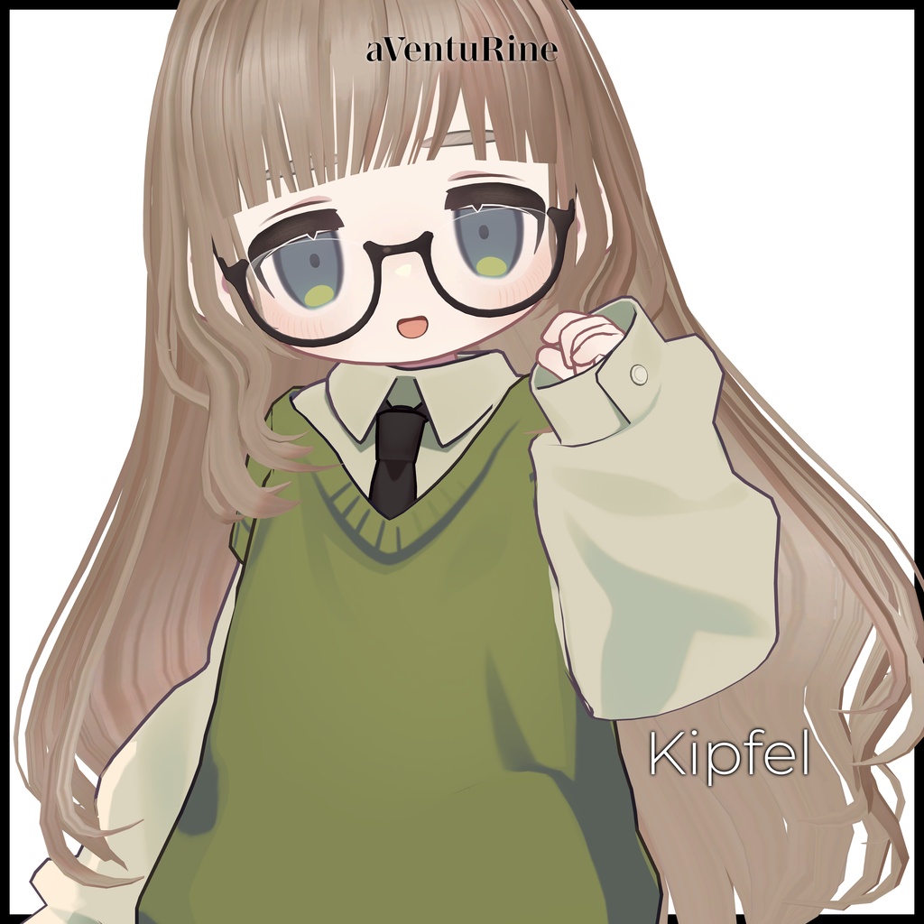 Milky Opal Hair【10アバター対応】