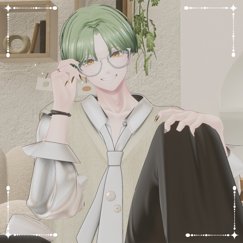 🎉3日間限定セール🎉Quartz Centerpart Hair【9アバター対応】